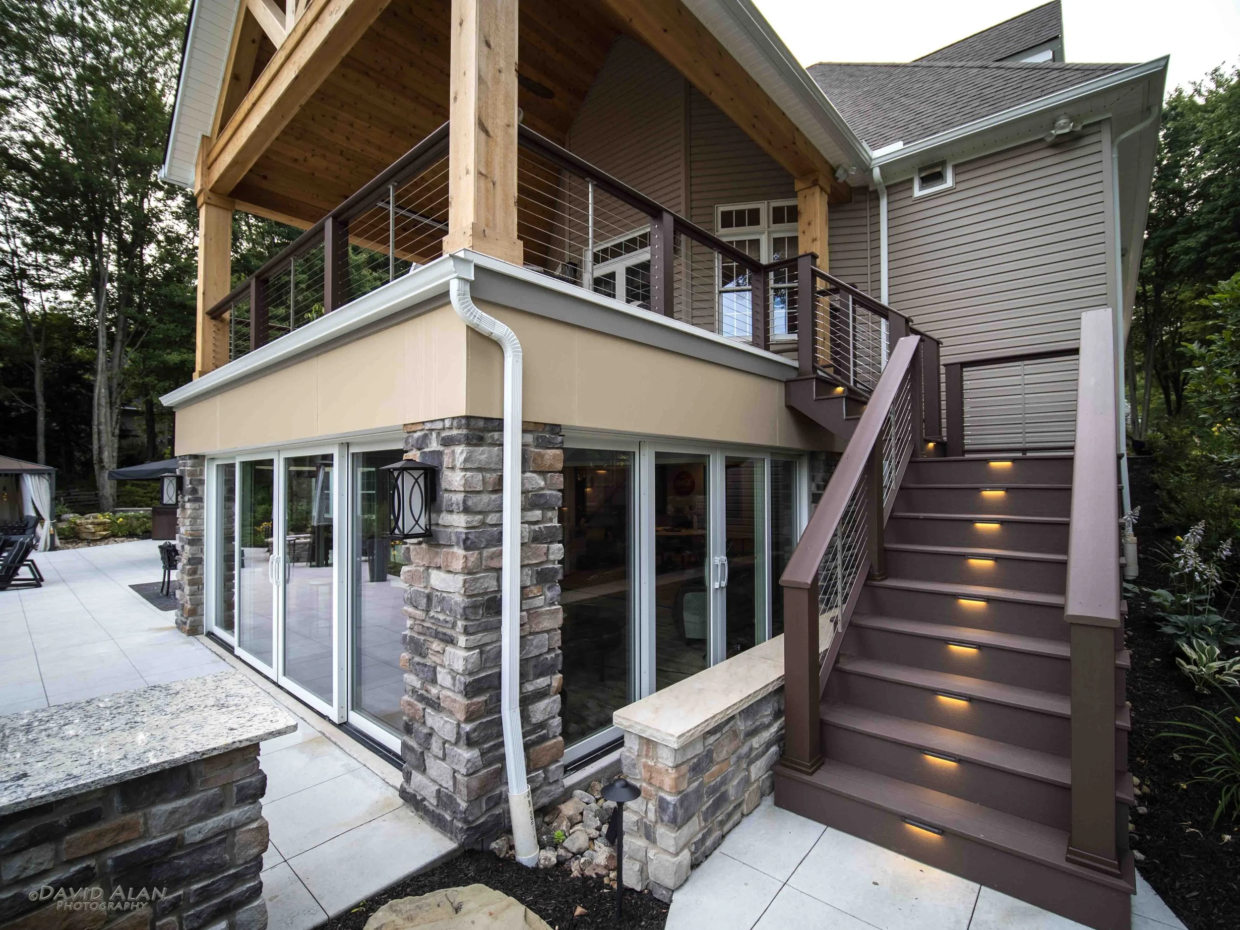 Luxury Outdoor Living &amp; Covered Deck – Perrino Builders