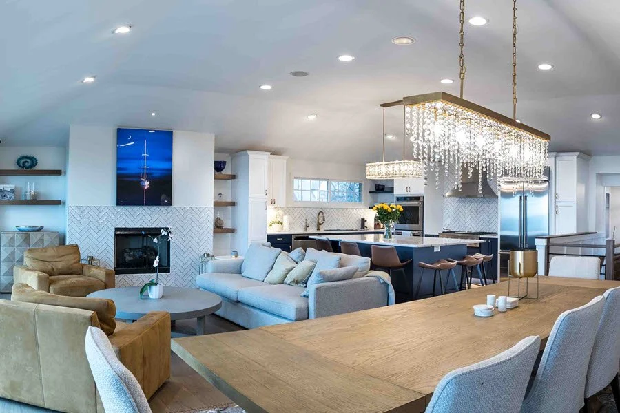 Luxury Open-Concept Custom Home Interior – Perrino Builders