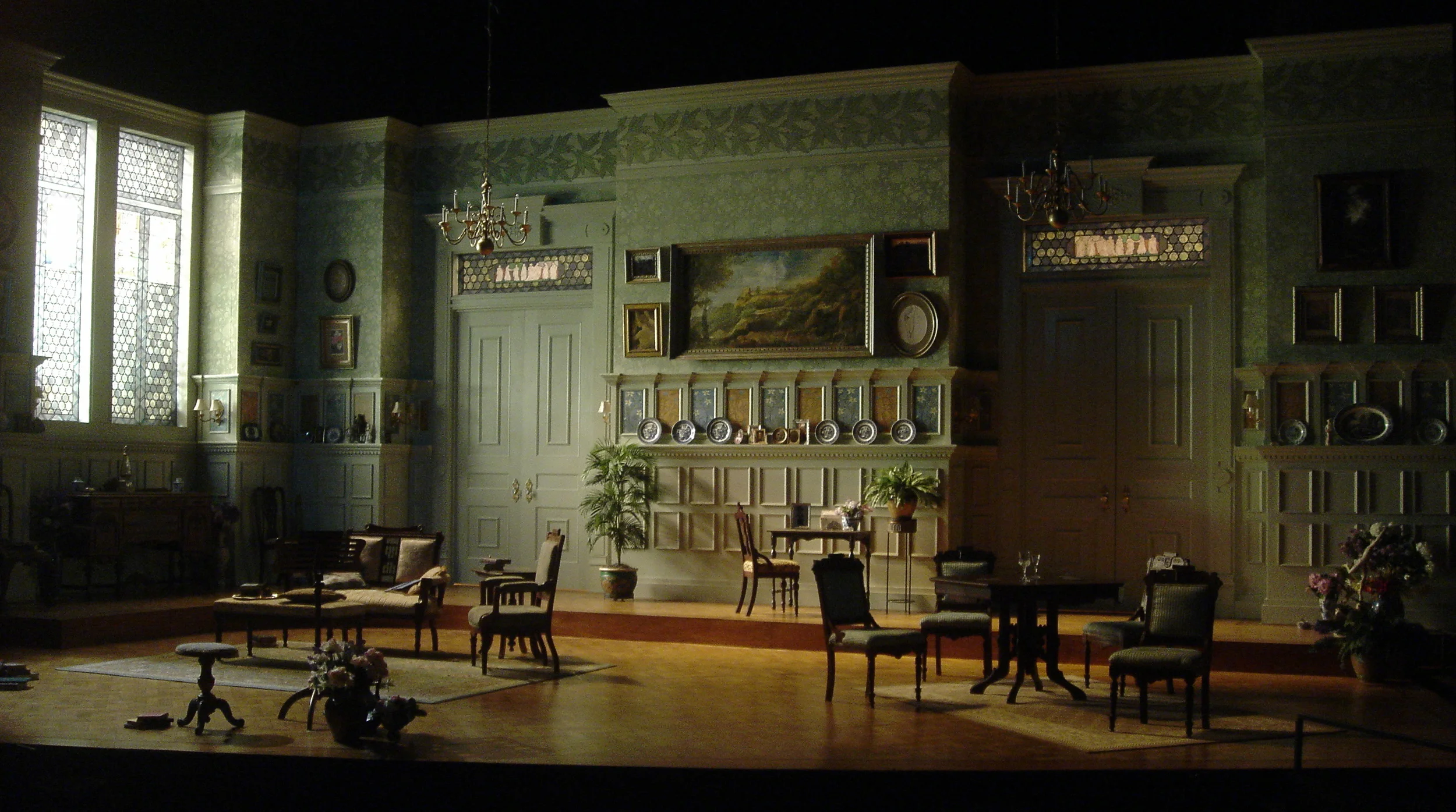 il re pastore, set design
