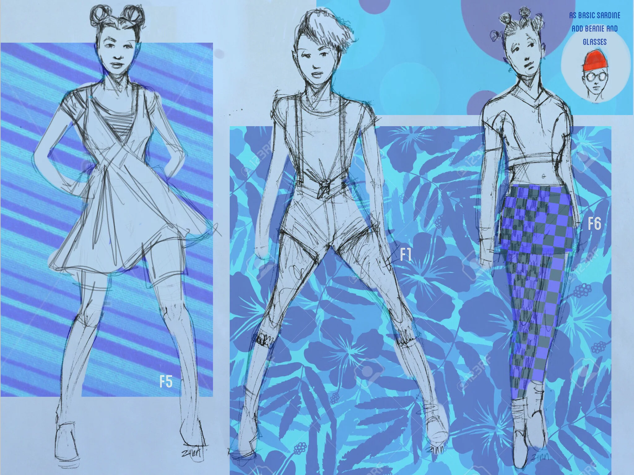 sketch for ensemble,  the spongebob squarepants musical