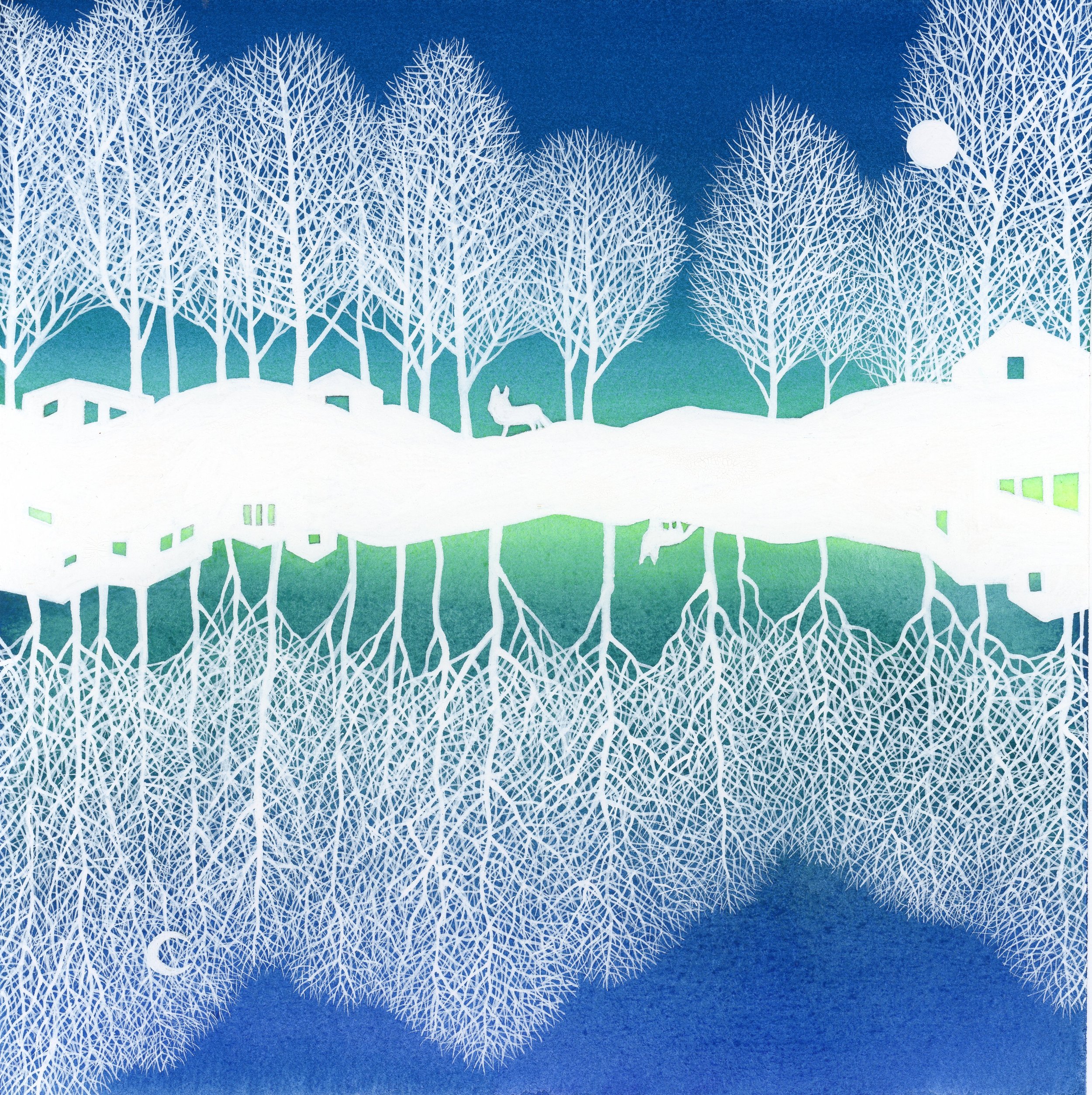 Snow Fell on Hills and Dales: Fox