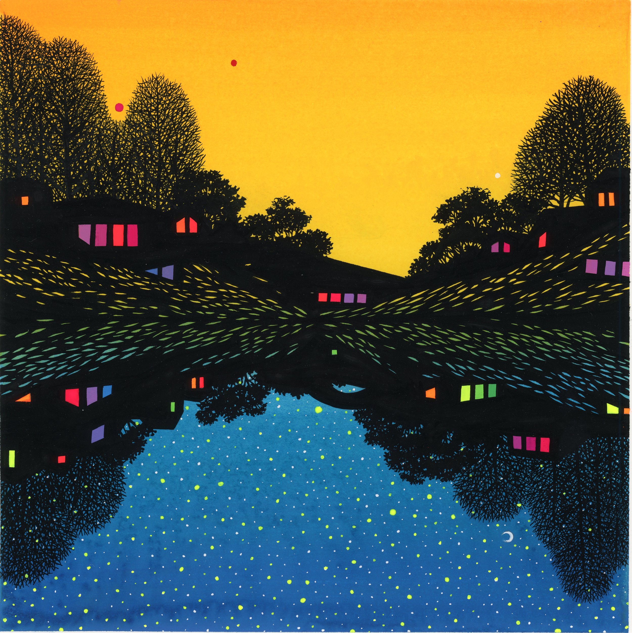Sun and Moon (WHO Exhibition: Confluence of Cultures)