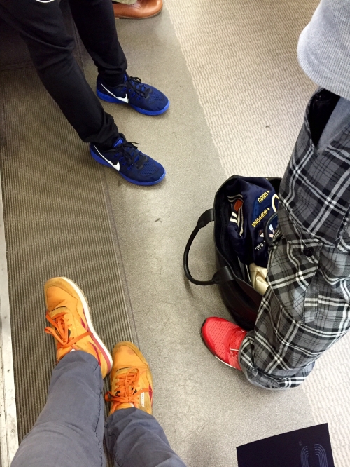 We didn't plan it that way...