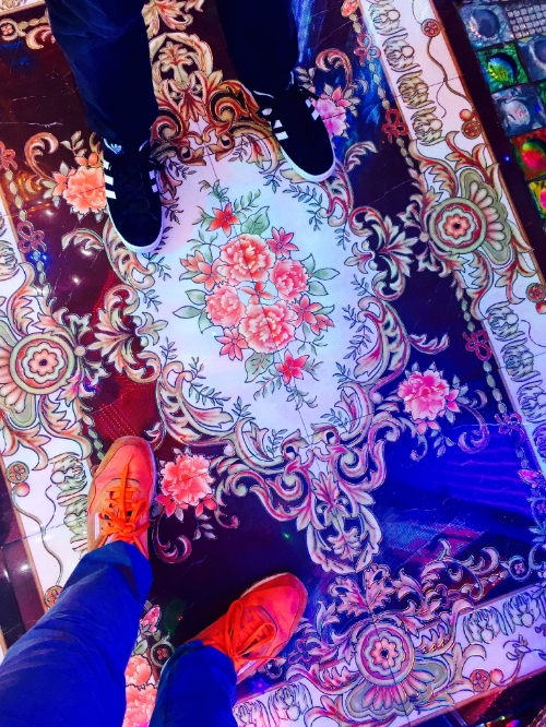 Just one sample of the floor in the lobby...or the "pre"-lobby I should say
