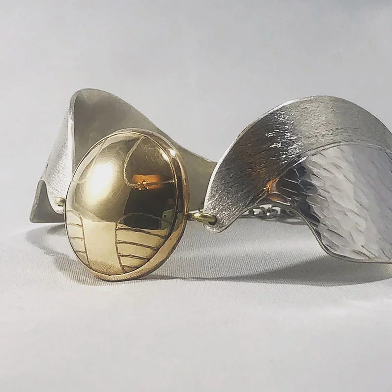 Golden Snitch Cuff