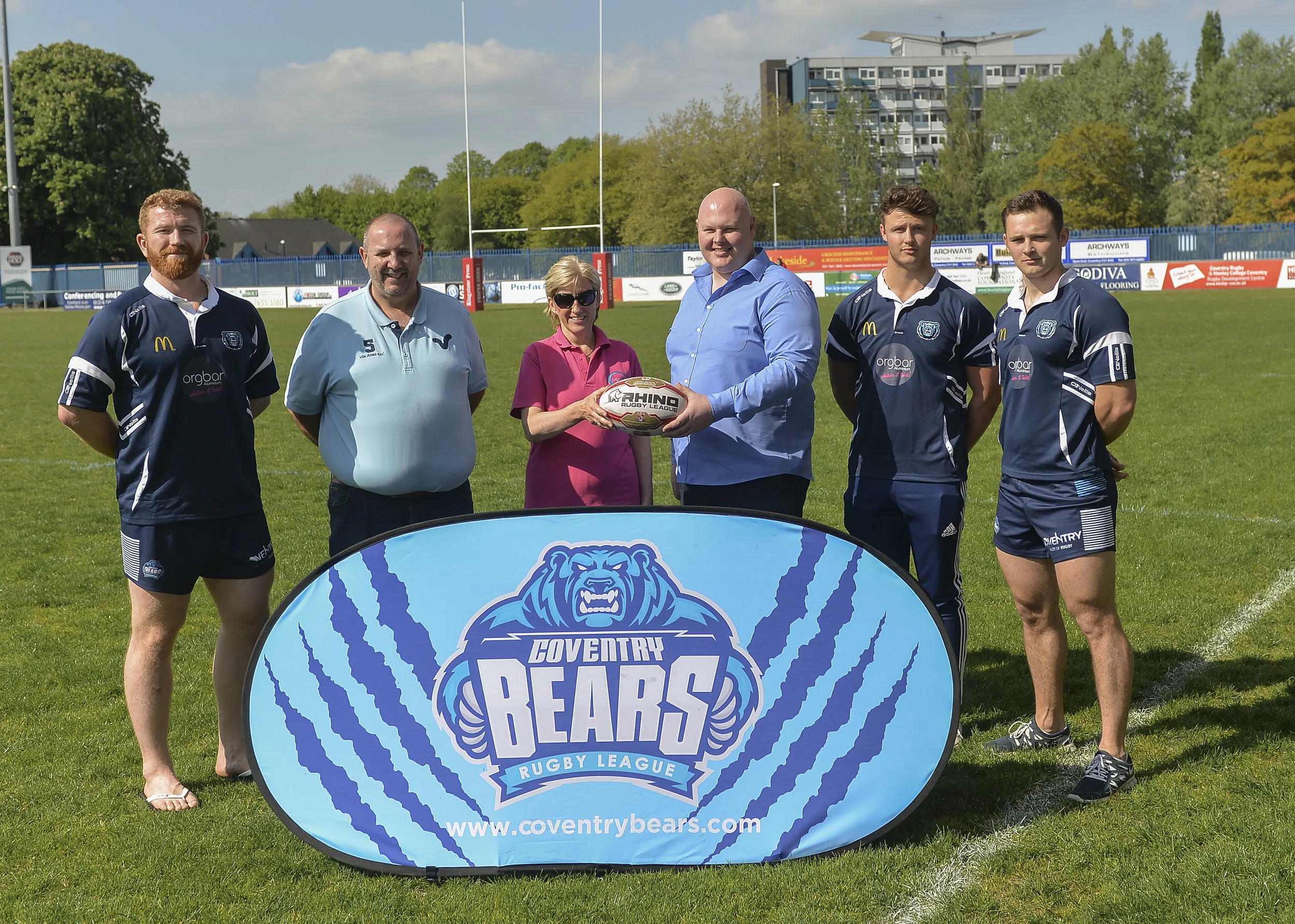 The Bears with new sponsors Orgbar Aluminium