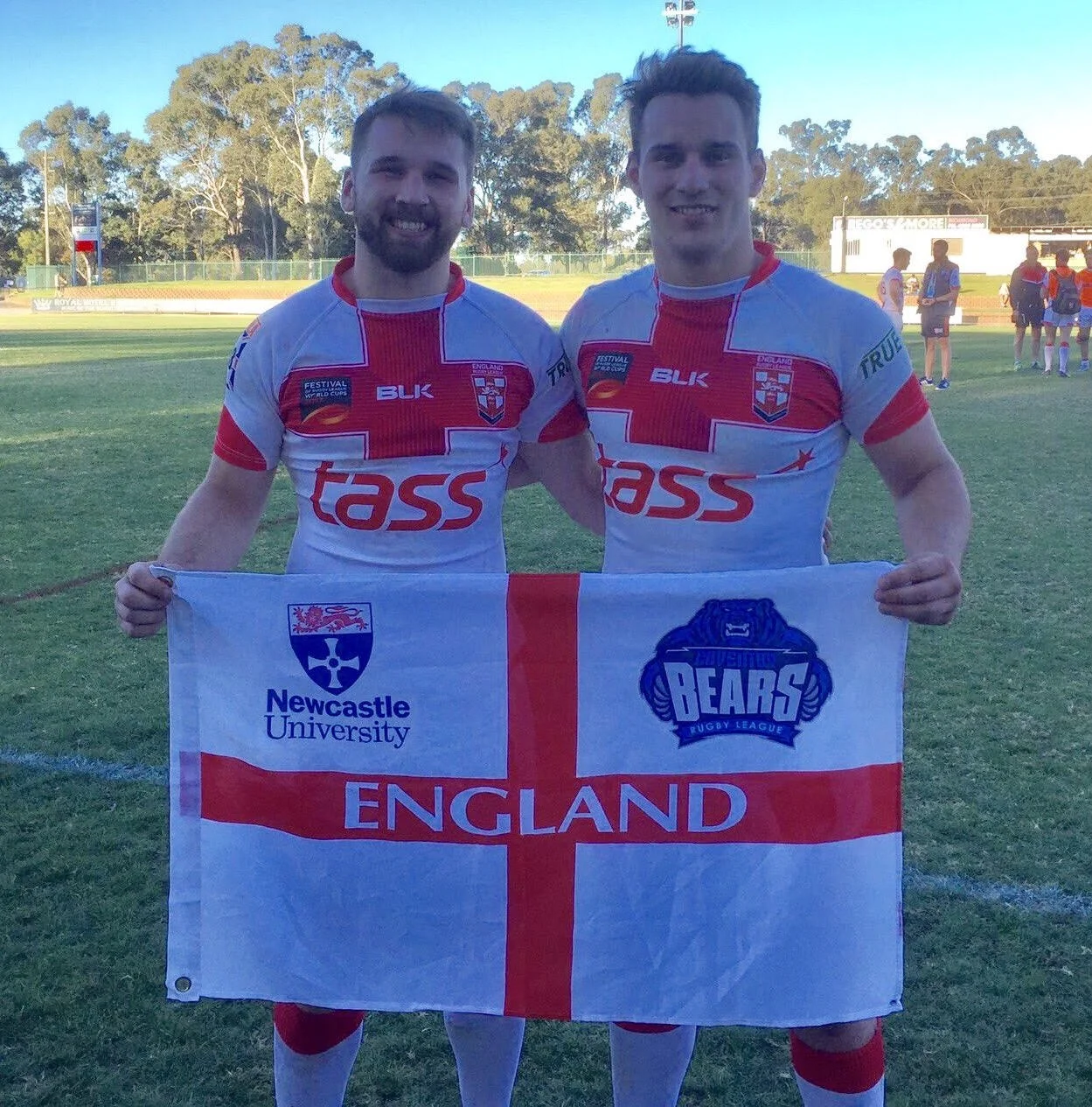 Two players represent England 