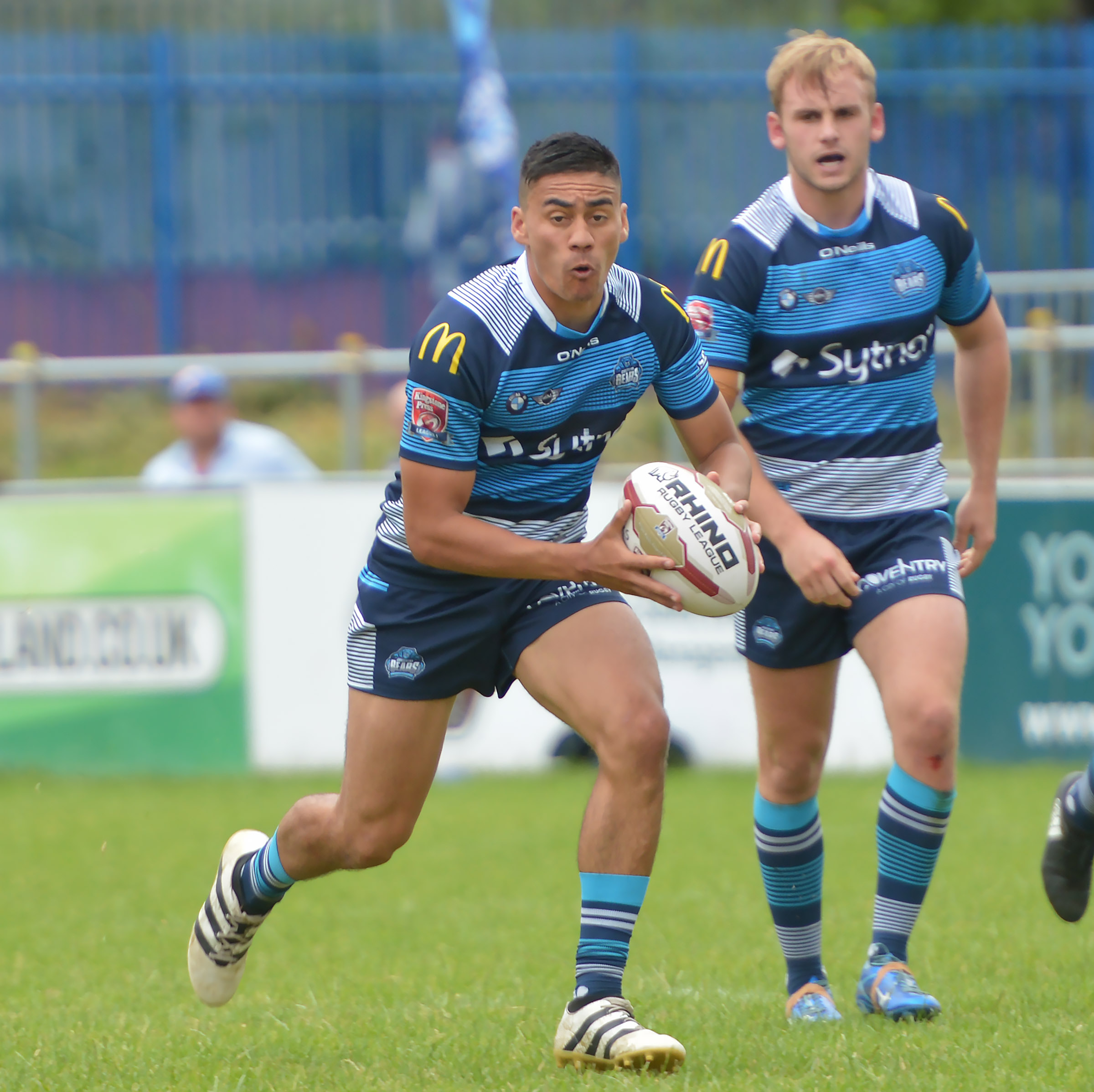 Mikey Russell player and coach in the community