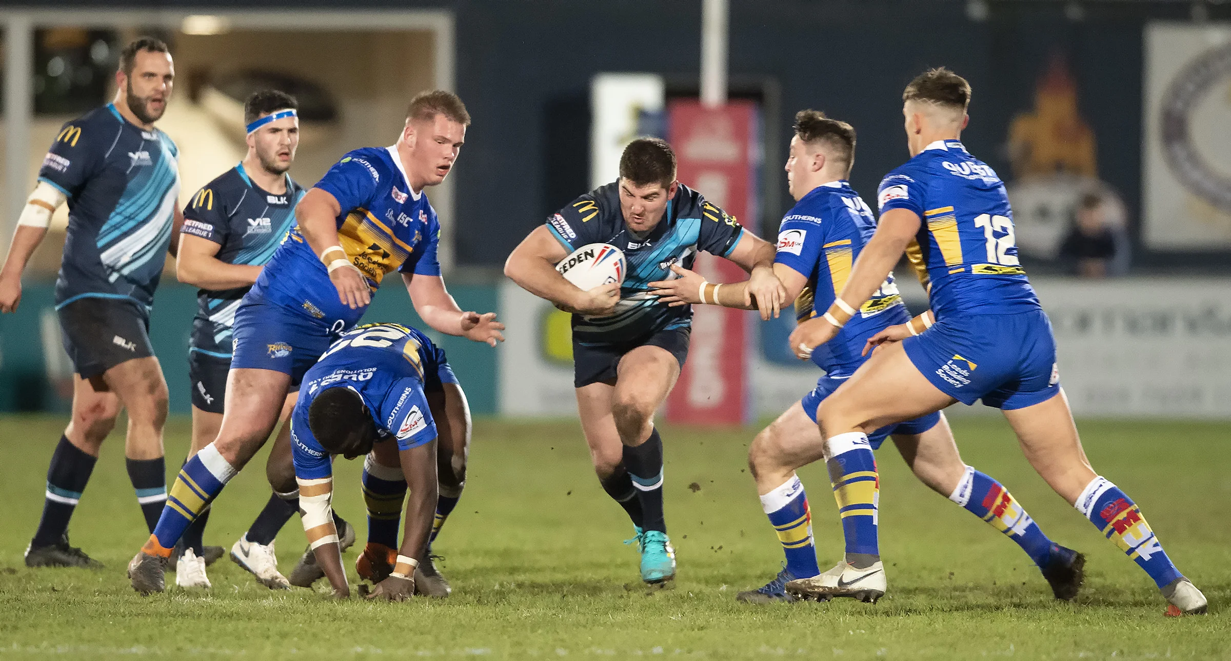Bears in action this January v Leeds Rhinos