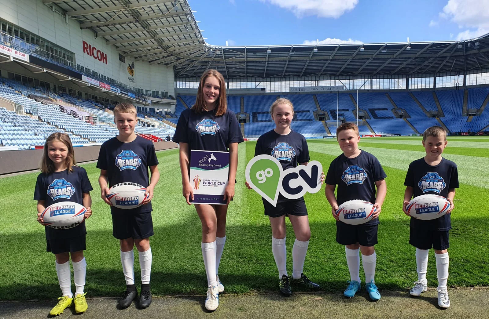 COVENTRY BEARS AWARDED RLWC 2021 CAPITAL GRANT