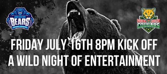 Bears v Cougars Floodlit Fixture 