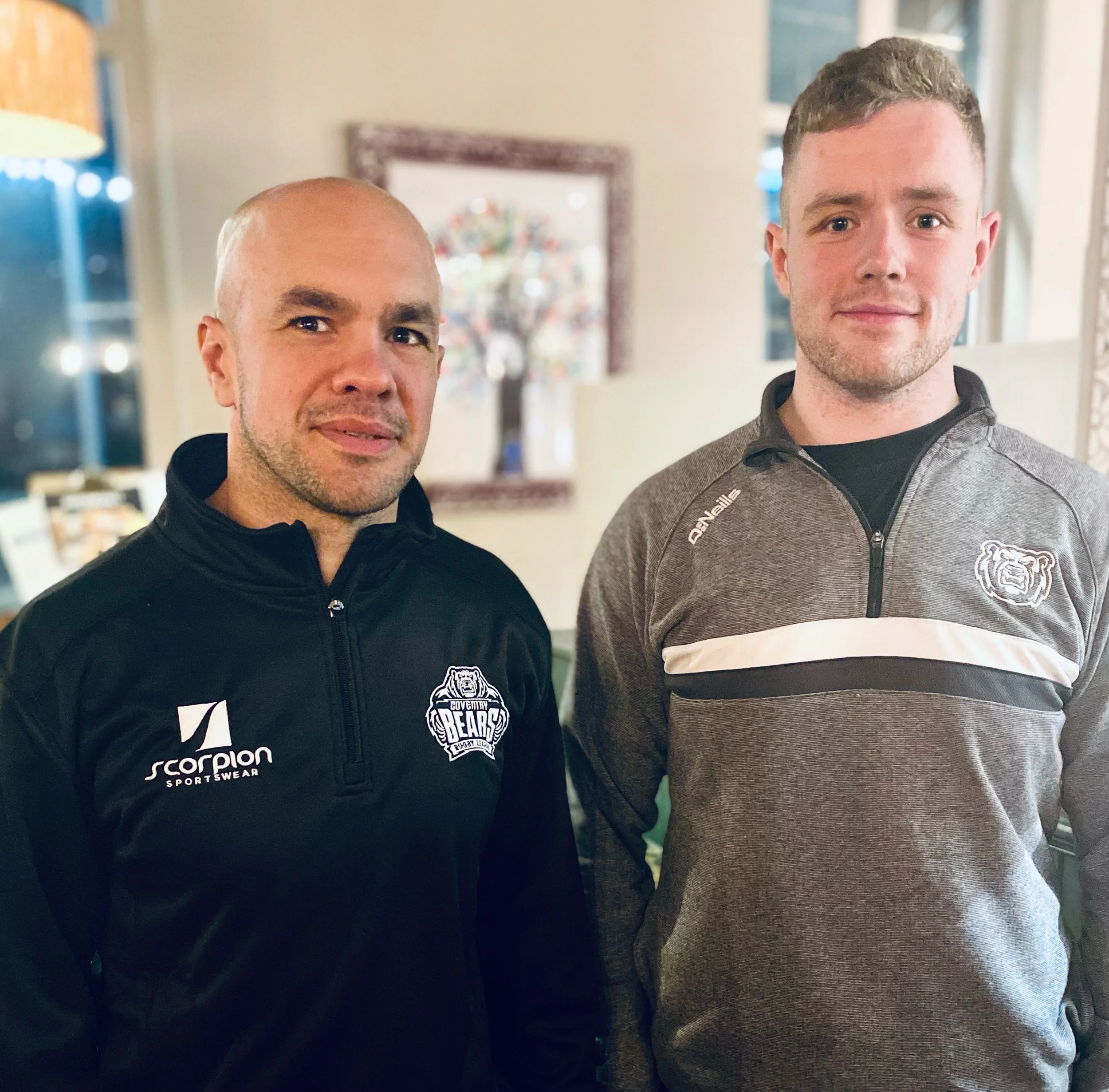 Coventry Bears 2022 Coaching team