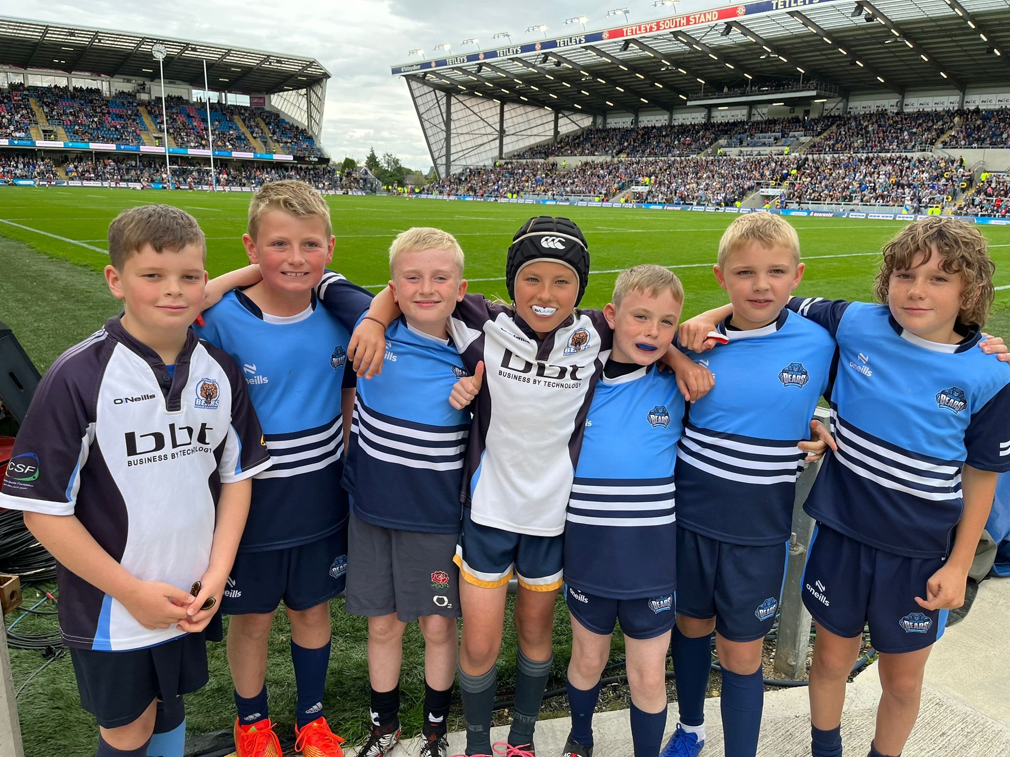 Junior Bears Play Leeds at Headingley!