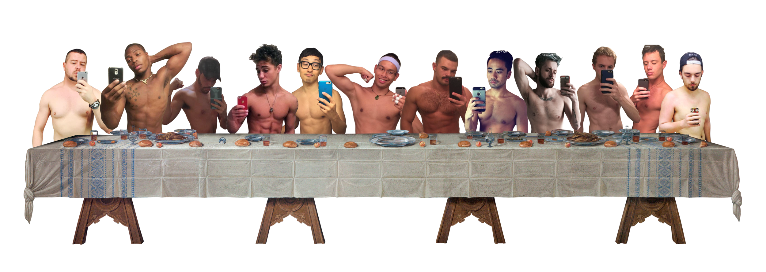 after leonardo da vinci's "the last supper"
