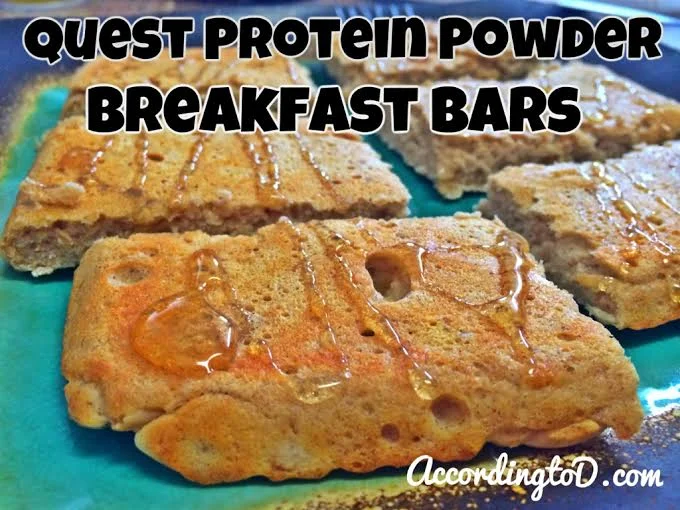 Quest Protein Powder Cinnamon Vanilla Oatmeal Breakfast Bars Recipe