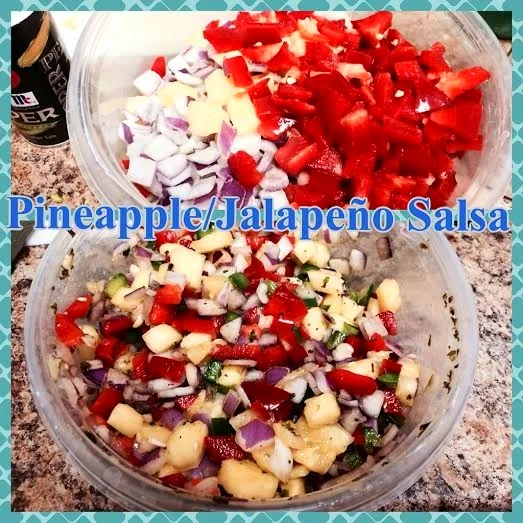 Pineapple/Jalapeno Salsa Chicken with Quinoa - Healthy Meal Recipe