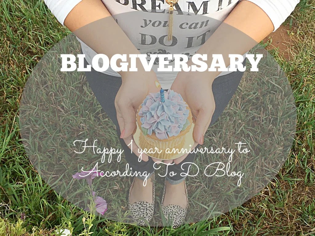 A Blogiversary!! One Year Blog Anniversary!