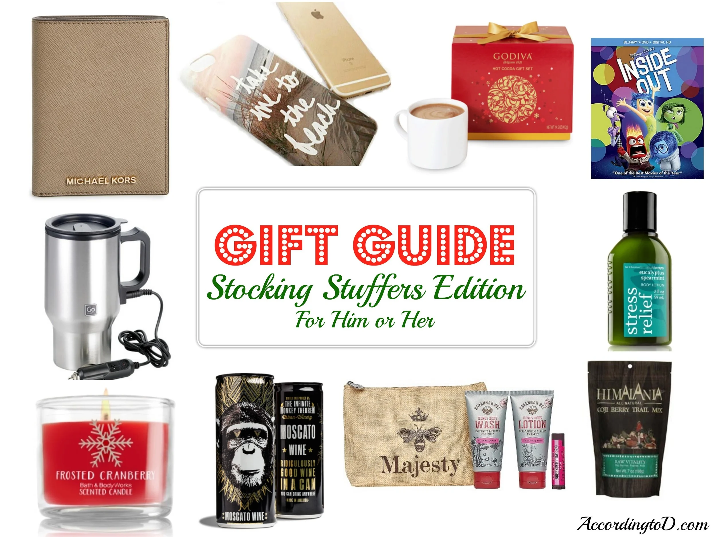 Stocking Stuffers Gift Guide: Unisex Gifts For Him or Her+A GIVEAWAY
