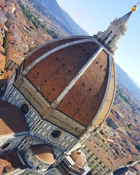 Florence view from the bell tower