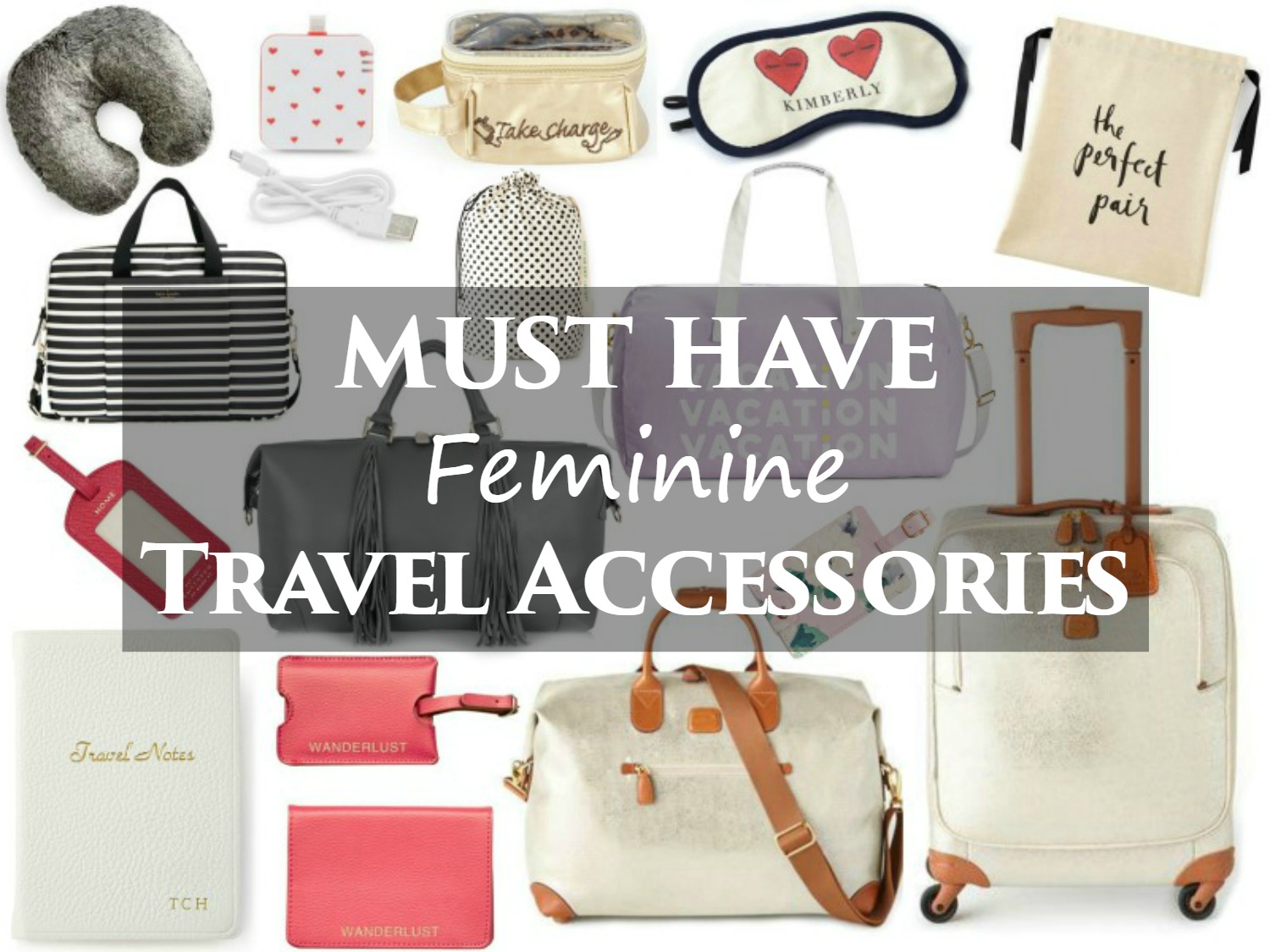 Travel Essentials for Women - This FamiLee