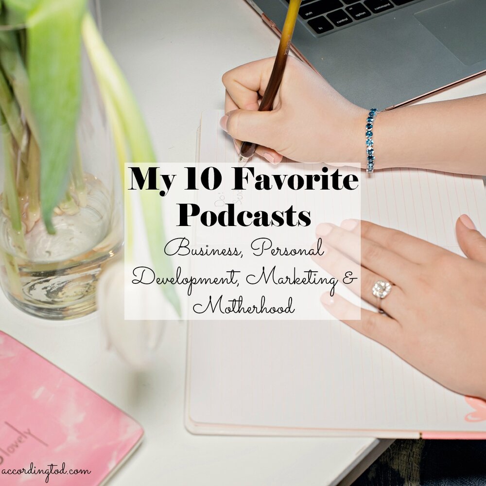 10 favorite podcasts
