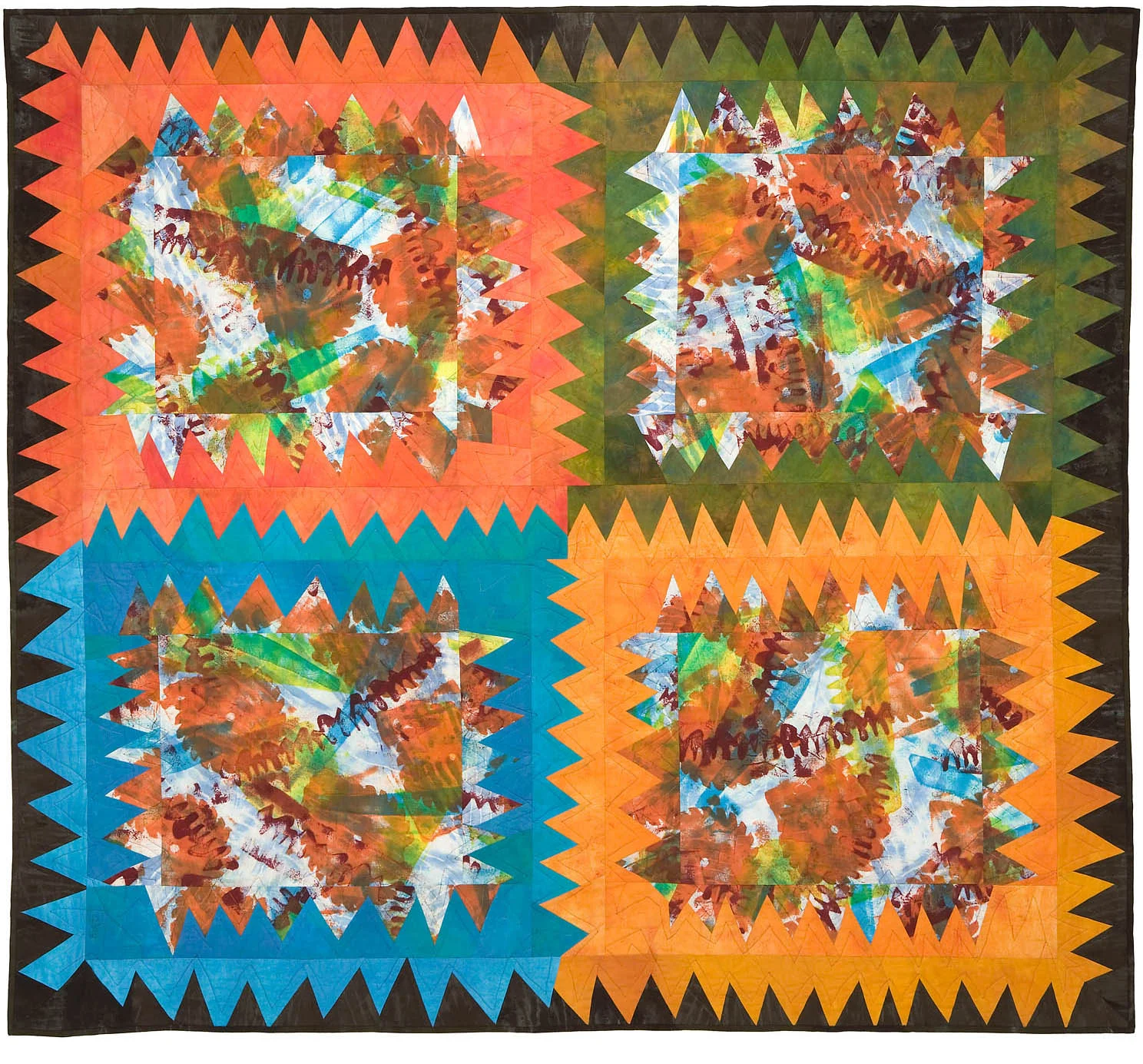 Sawblades, 68" wide x 61" high, 2007