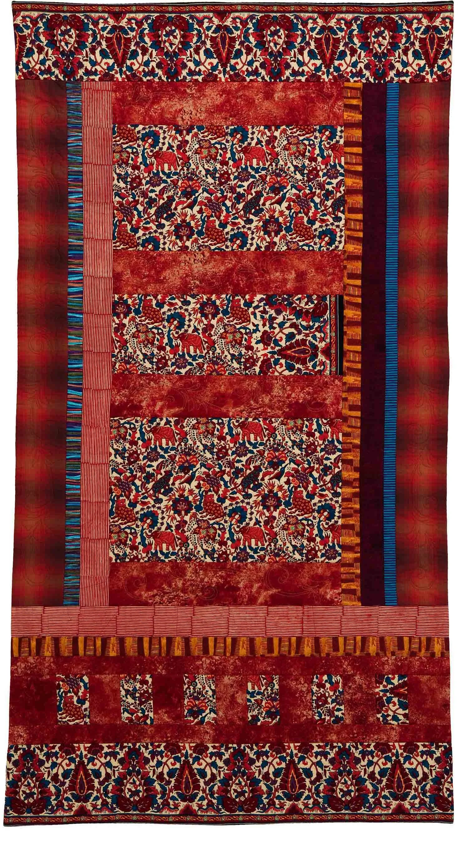 Normal
0
false
false
false
EN-US
X-NONE
X-NONE
Dutch Wax, 35” wide x 65” high, 2010