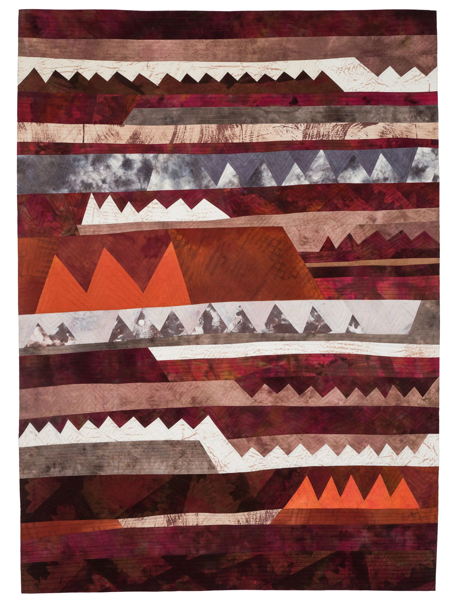 Sawblades 11-Southwest Landscape, 41.5” wide x 58” tall, 2016