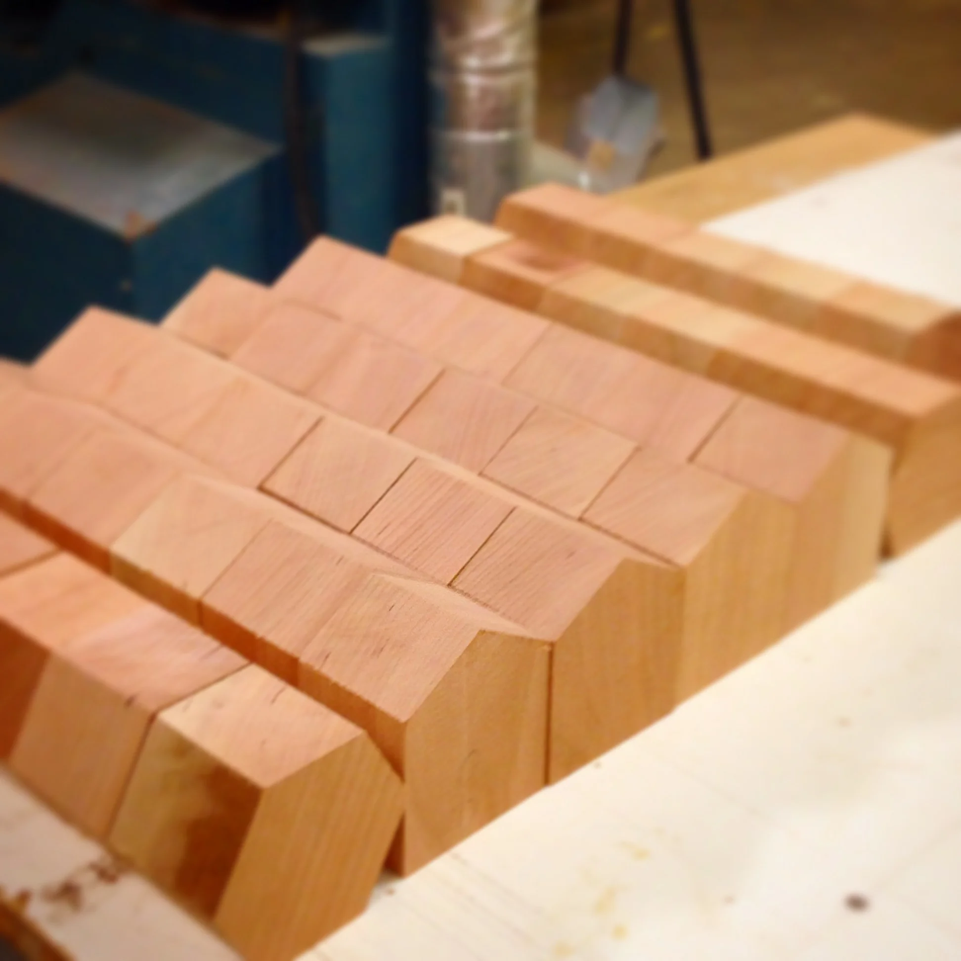 Hexes in progress