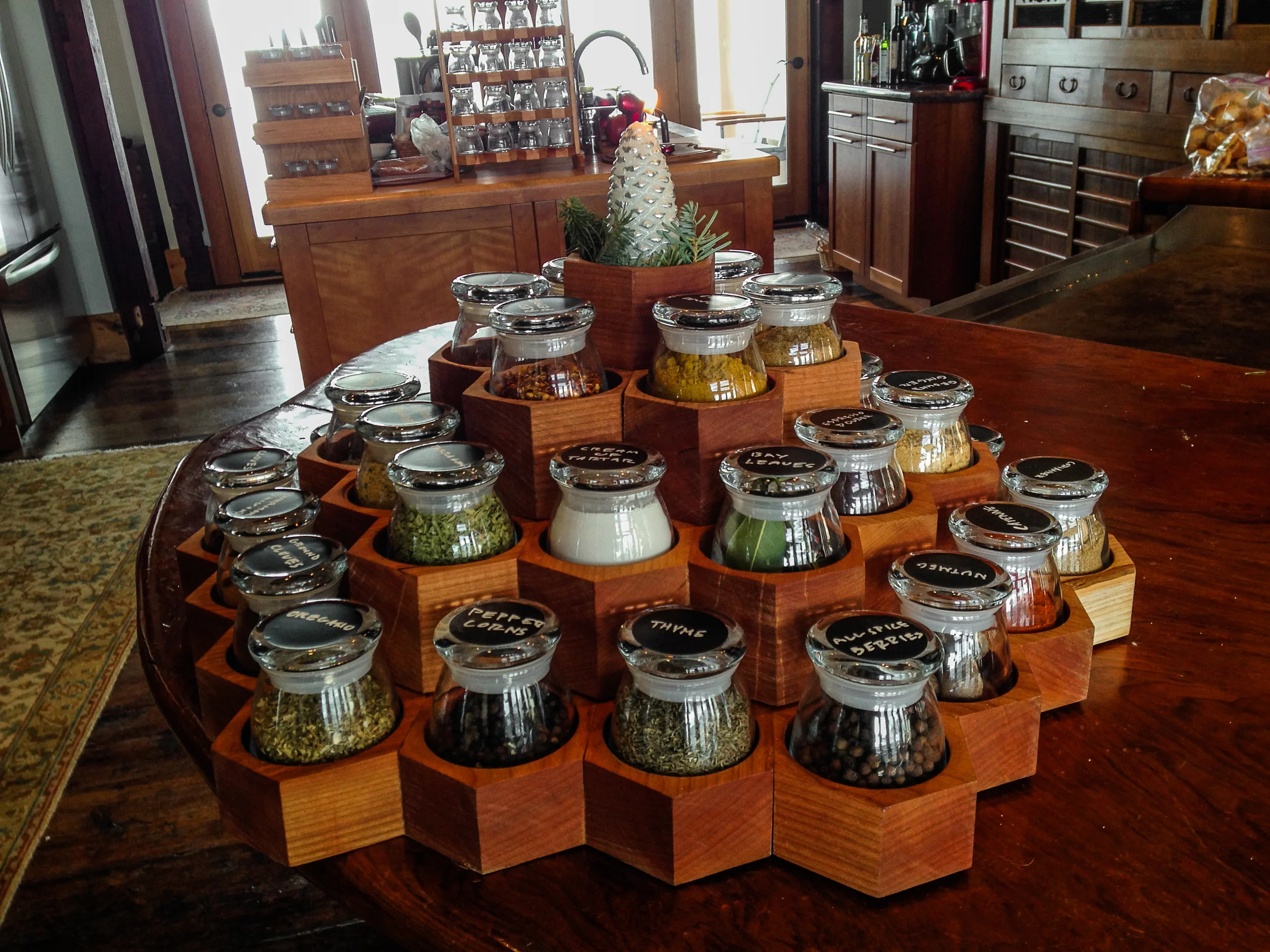 Hex Spice Rack