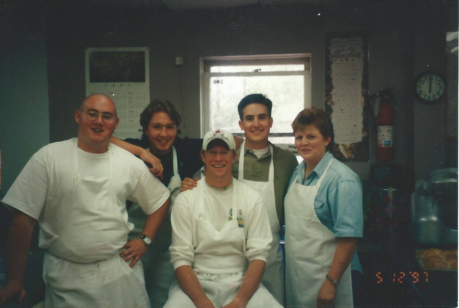 1997 - Rita's first SigEp Kitchen Crew