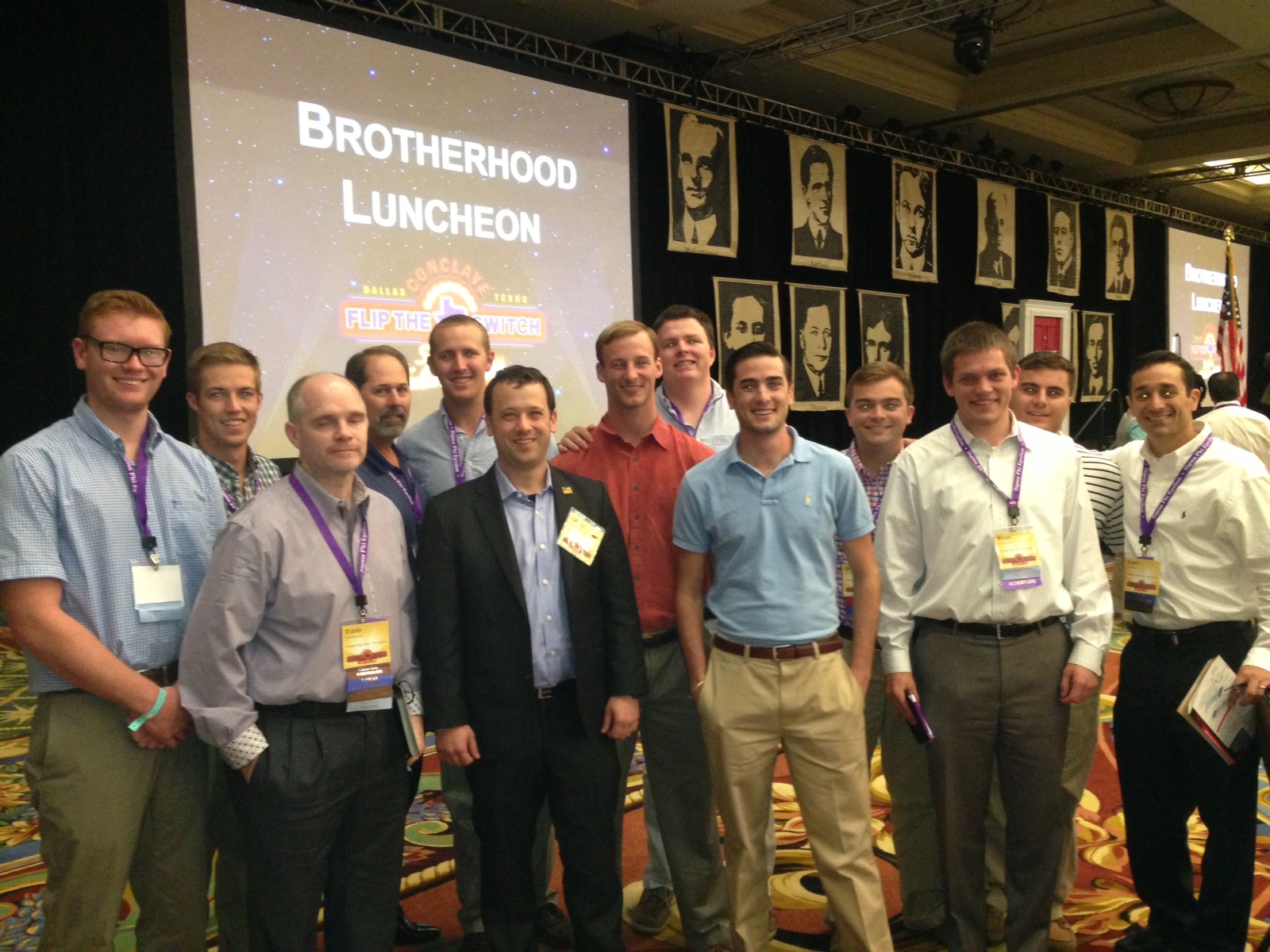 CSU SigEp Alumni & Undergrads at the Brotherhood Luncheon