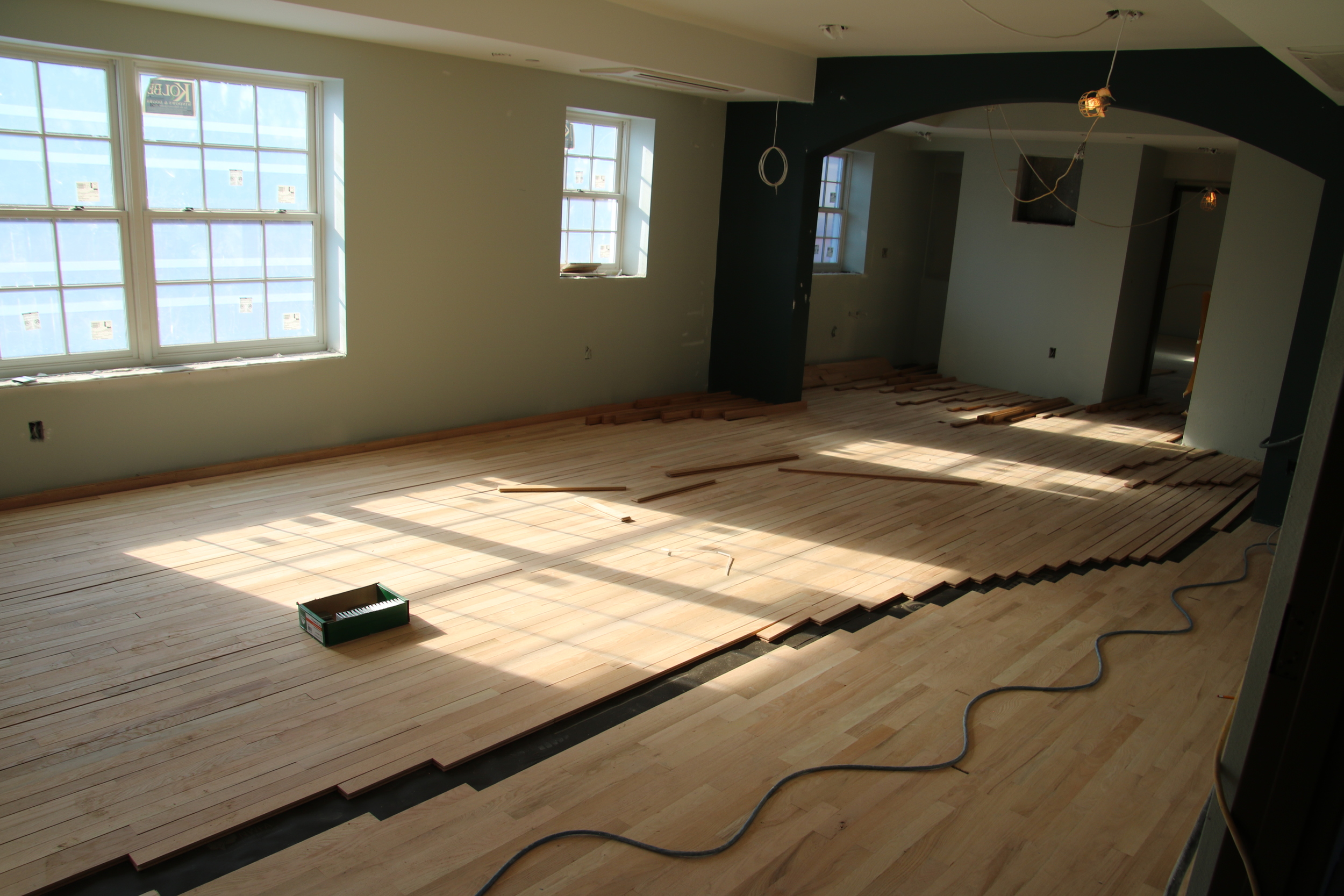 2016-01-19 new hardwood flooring Dining Room.JPG