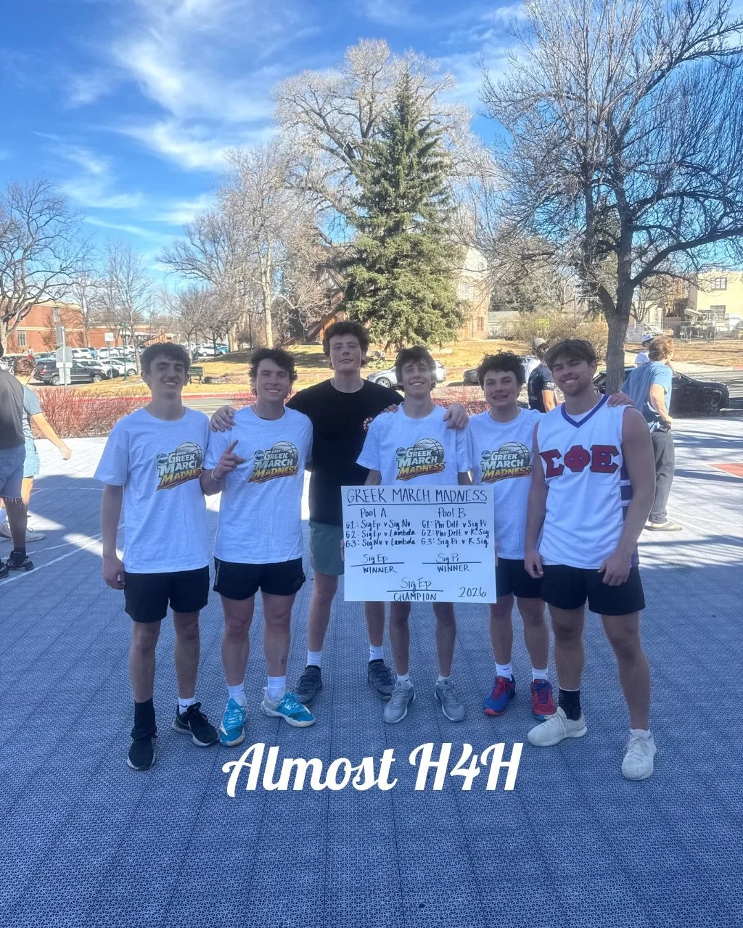 Almost&hellip; 

Hoops for Hope is this Saturday! Sign up with a team, all are welcome. 

-

Join SigEp

-

#vdbl #hoops4hope #safari