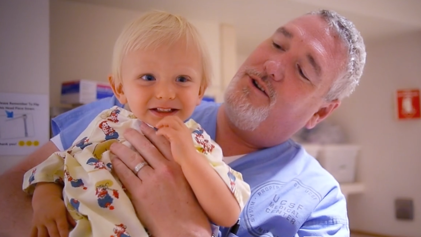 Cute Kid Alert! At UCSF Benioff Children's Hospital
