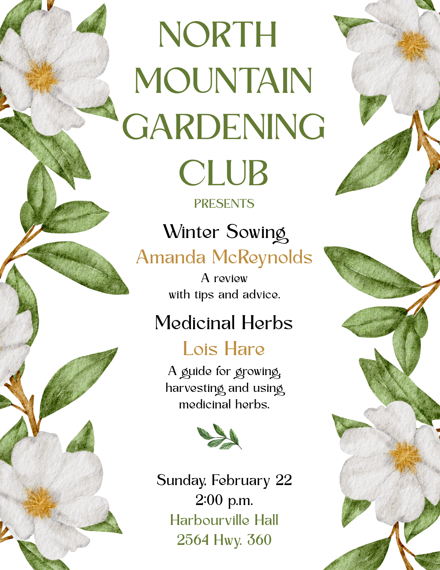 Garden Club event