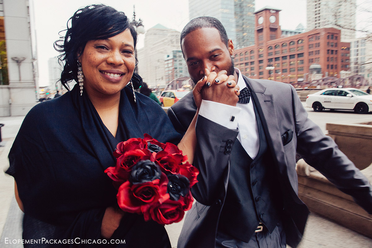 chicago outdoor elopement