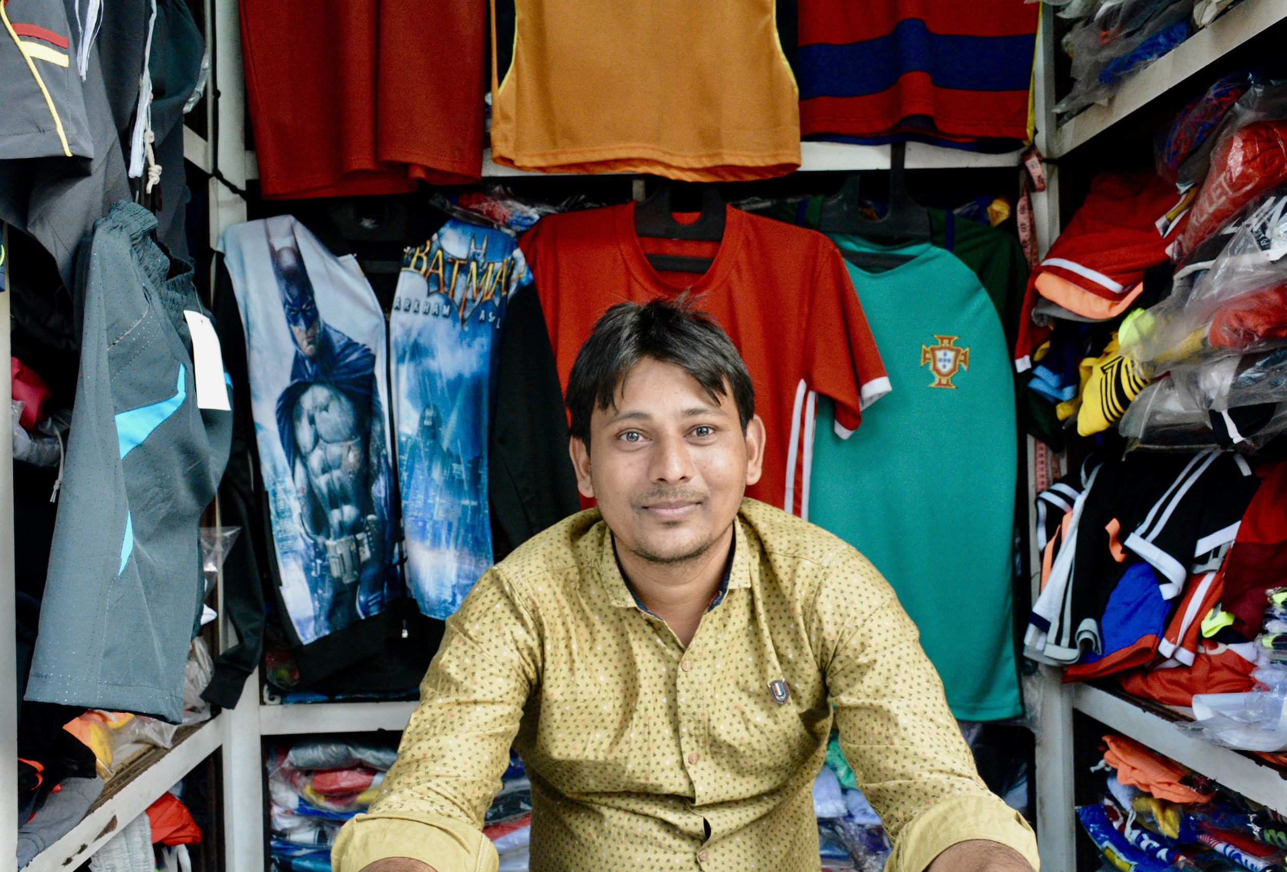  One of the Mumbai group's final interviews involved speaking to a young owner of a sports jersey stand who conducted 100% of his transactions in cash he had to lower some prices as a result of demonetization but does forsee adopting digital payment 