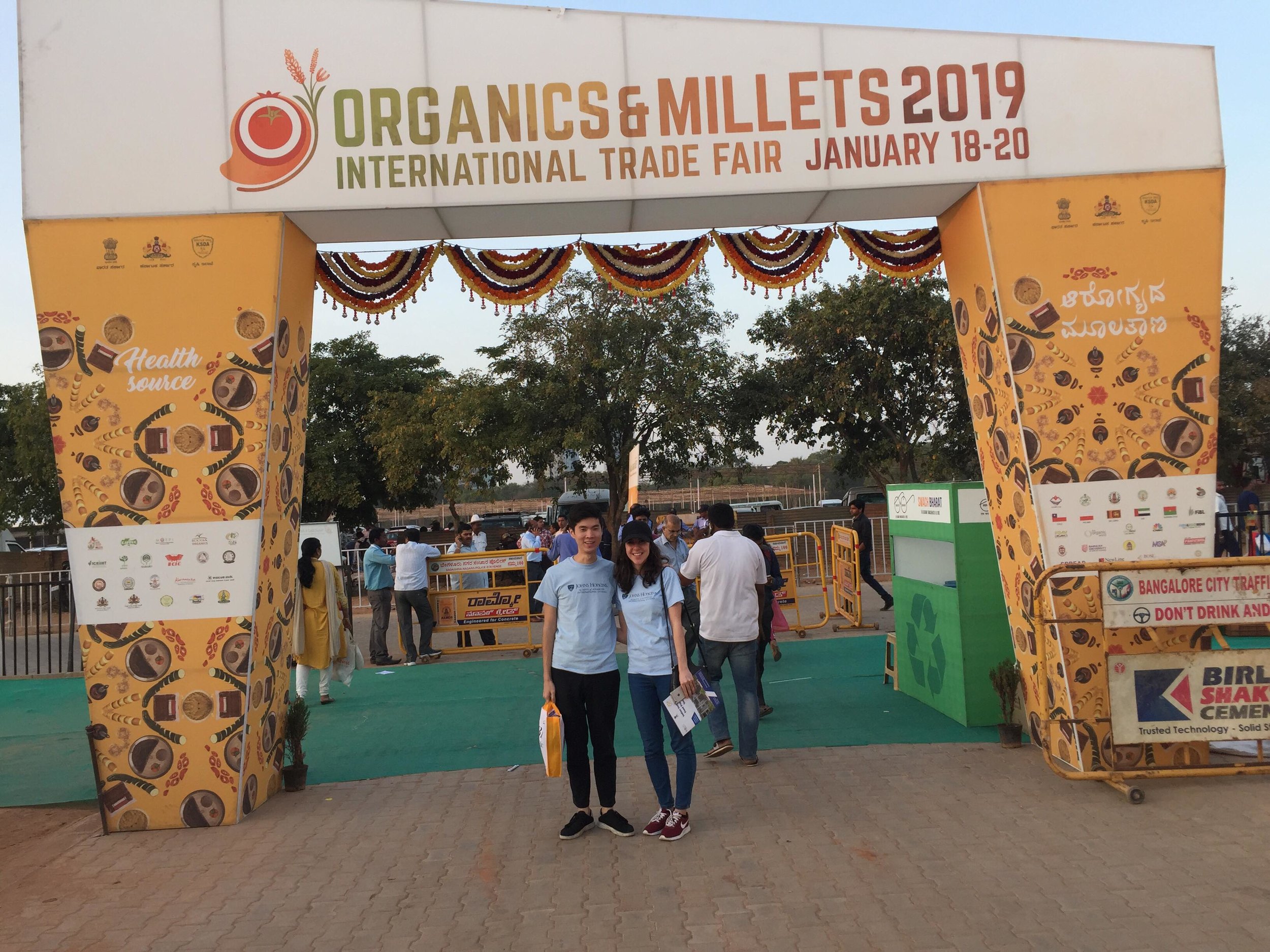  Don and Milena visit the Organics and Millets Conference 2019 to research new supply chain mechanisms and markets for millets 