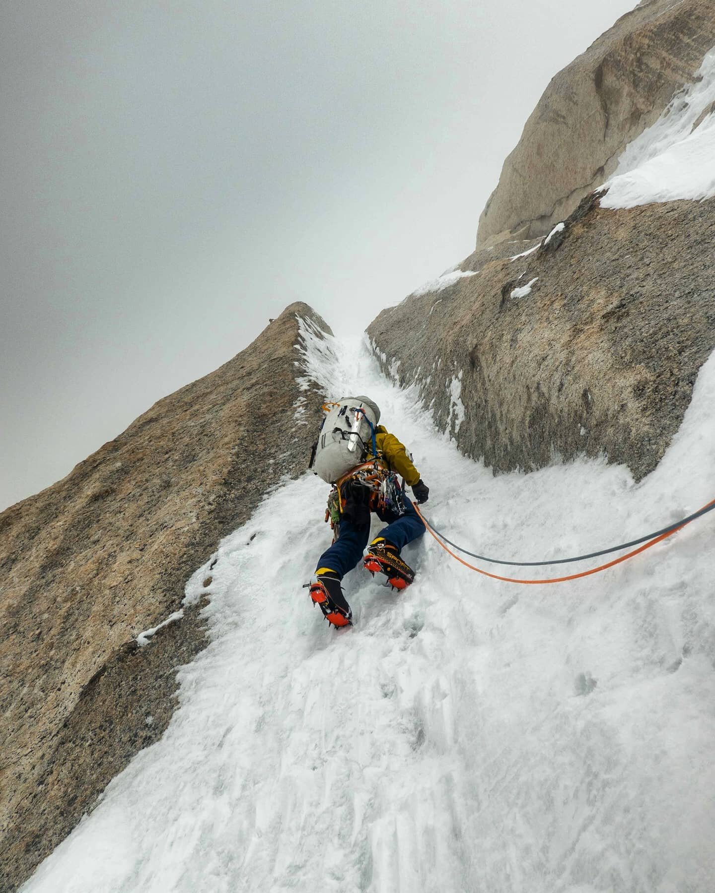 The moments on the summit from &quot;Labyrinths of Rock and Ice&quot; in @alpinistmag:

&quot;I arrived last, to a deep embrace from Chris. I don't remember sharing much in the way of spoken sentiments or congratulations. We simply screamed to the mo