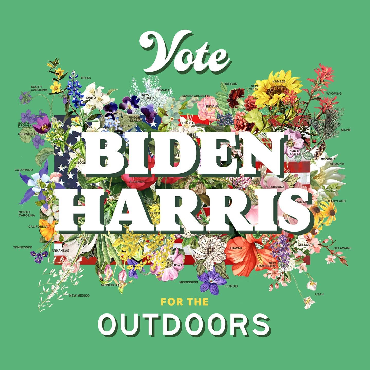 Team, I am delighted to stand beside many of my friends in the outdoor athlete space and endorse the Biden/Harris ticket for the 2020 election.

Biden and Harris are defenders of public land, environmental justice &amp; regulation, and climate change