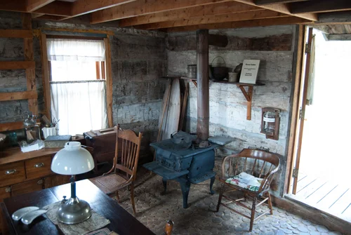 Gluth Kruse Cabin Reedsburg Area Historical Society And Pioneer