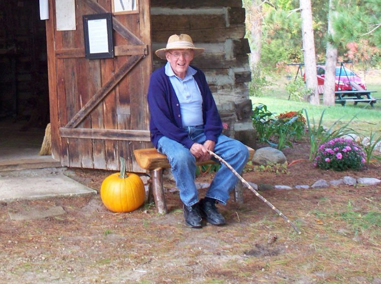 Bob Reed at the Reedsburg Area Historical Society