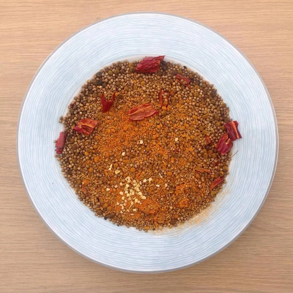 Dry roasted spices... your kitchen smells better than a freshly popped can of tennis balls