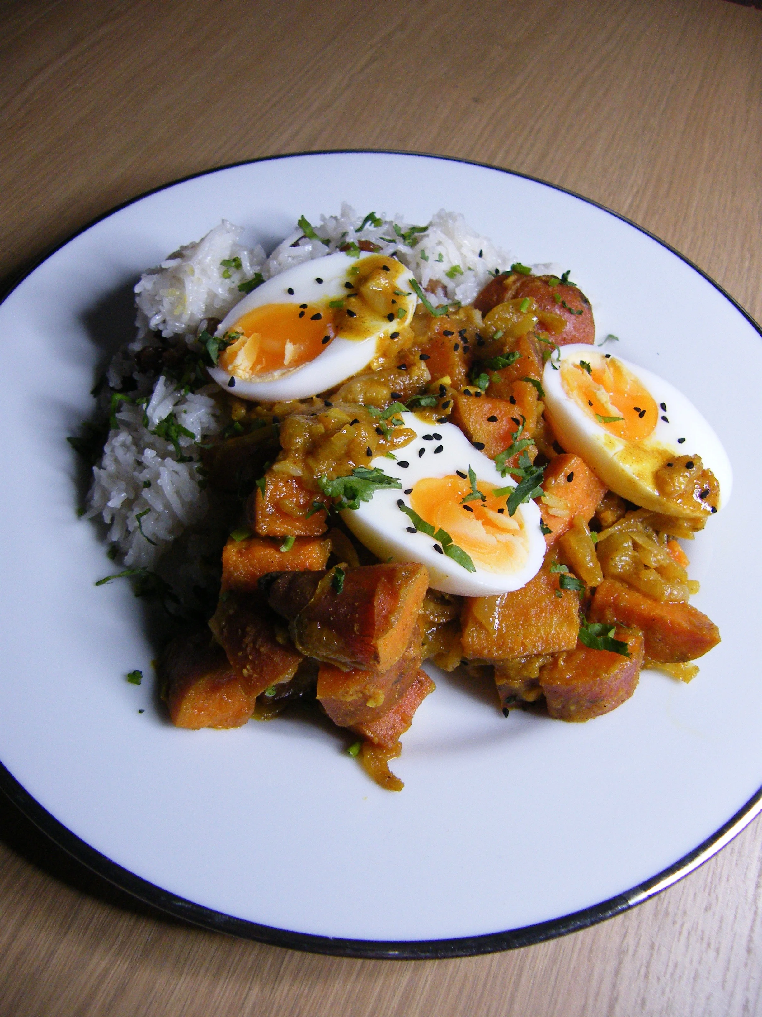 Keralan Coconut Egg Curry