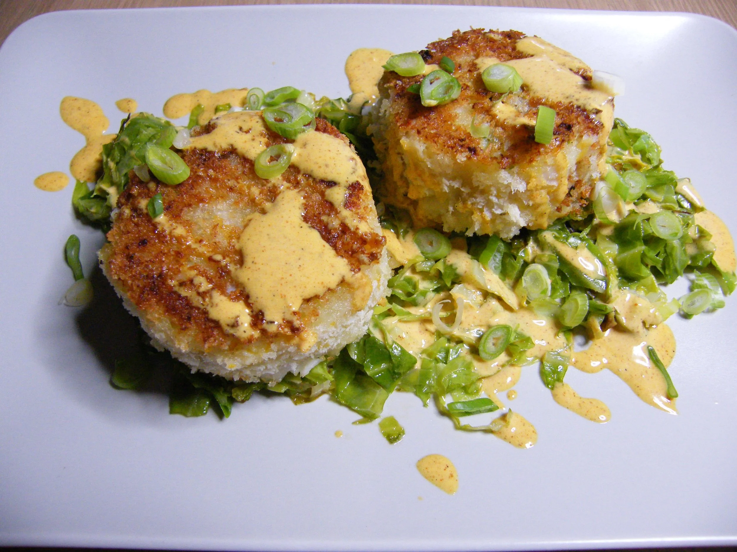 Smoky Fishcakes with Curried Mayo 02