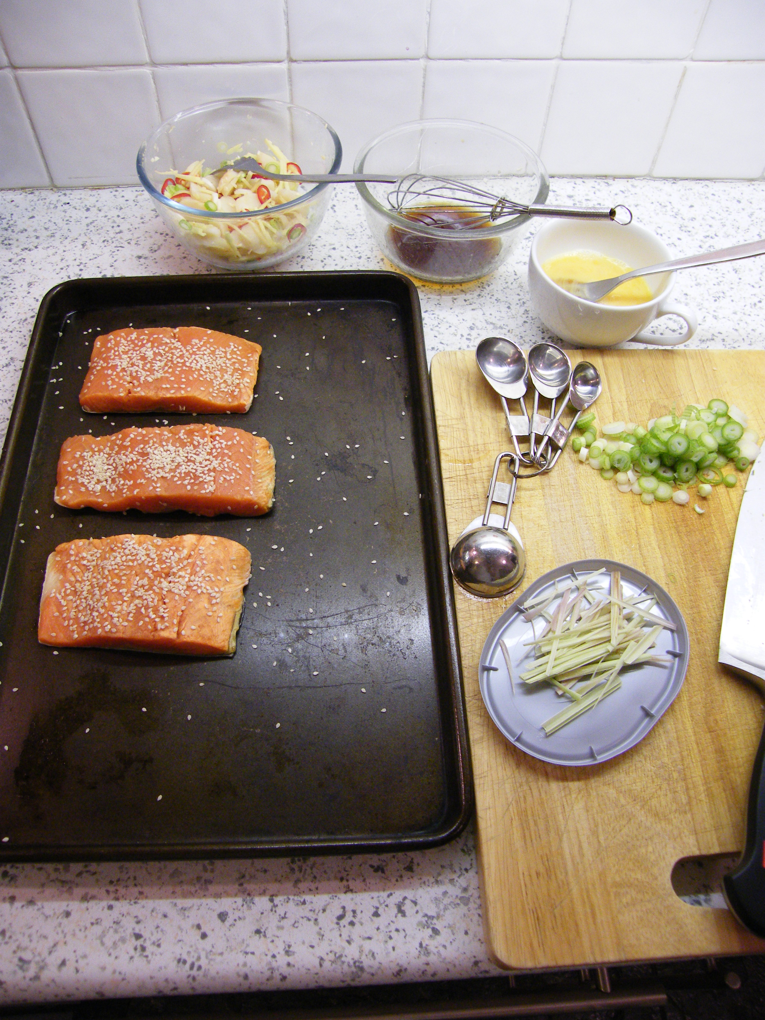 Salmon en papillote