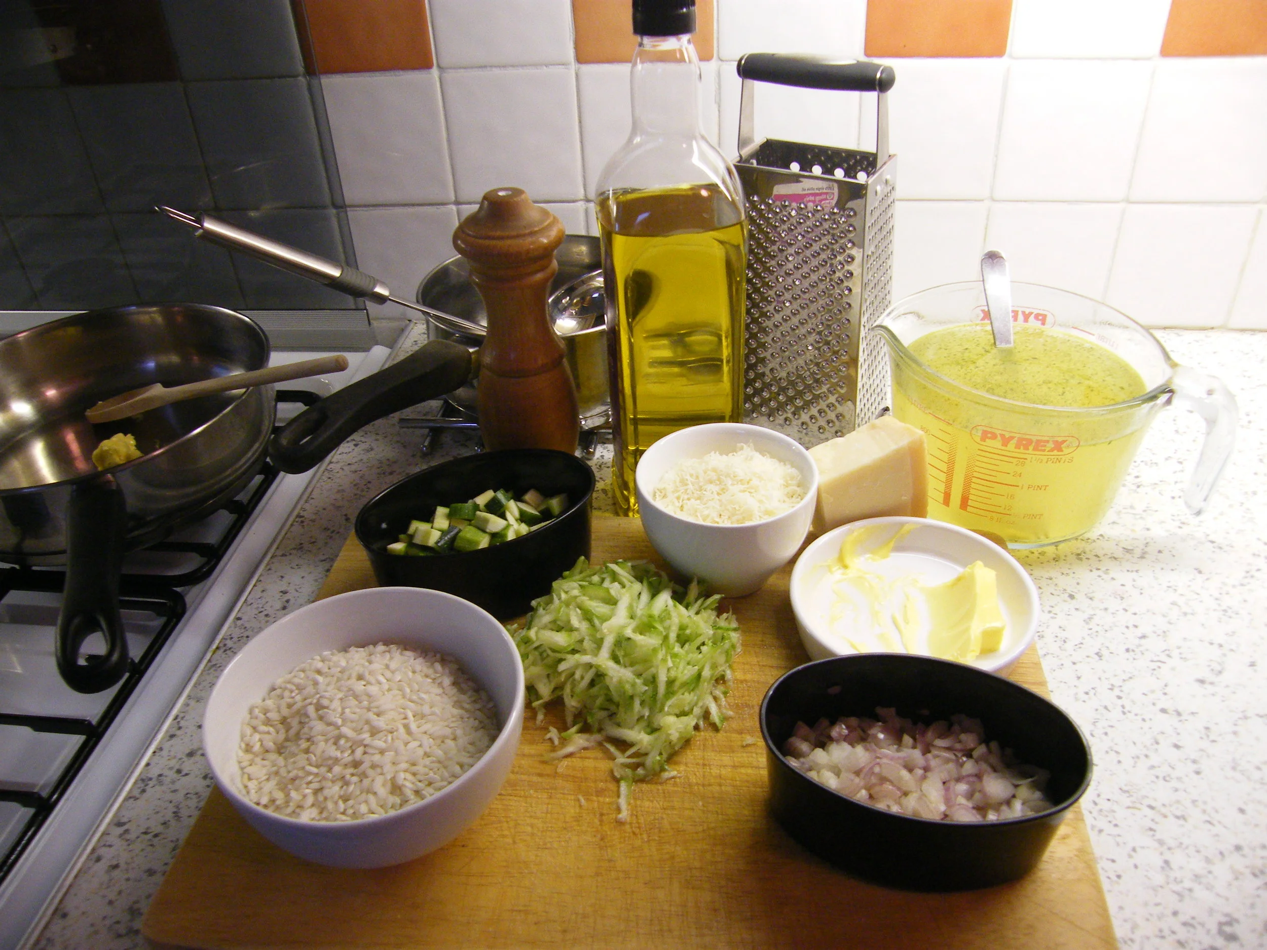 Courgette Risotto