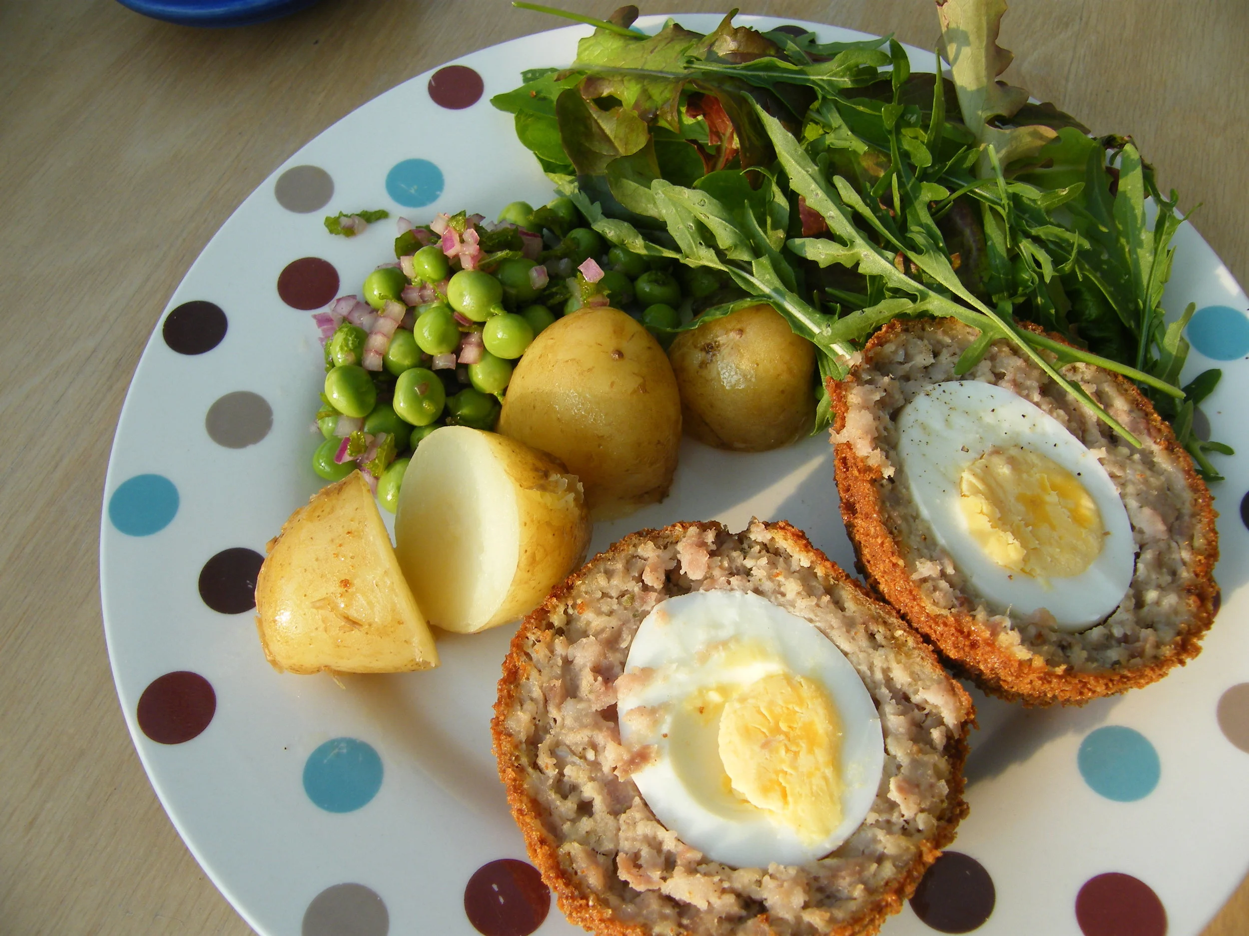 Scotch Egg Salad