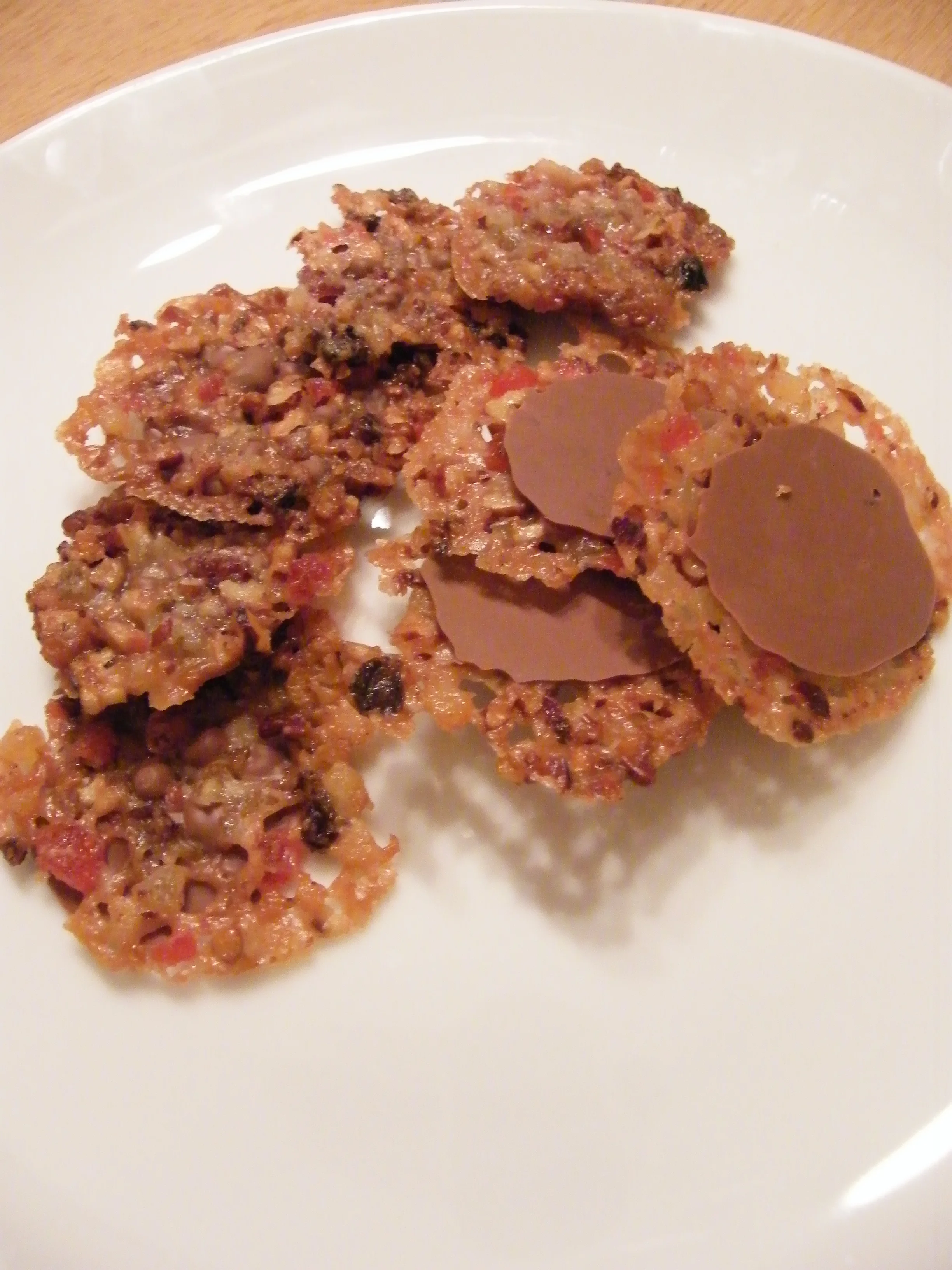 Chocolate and Chilli Florentines 